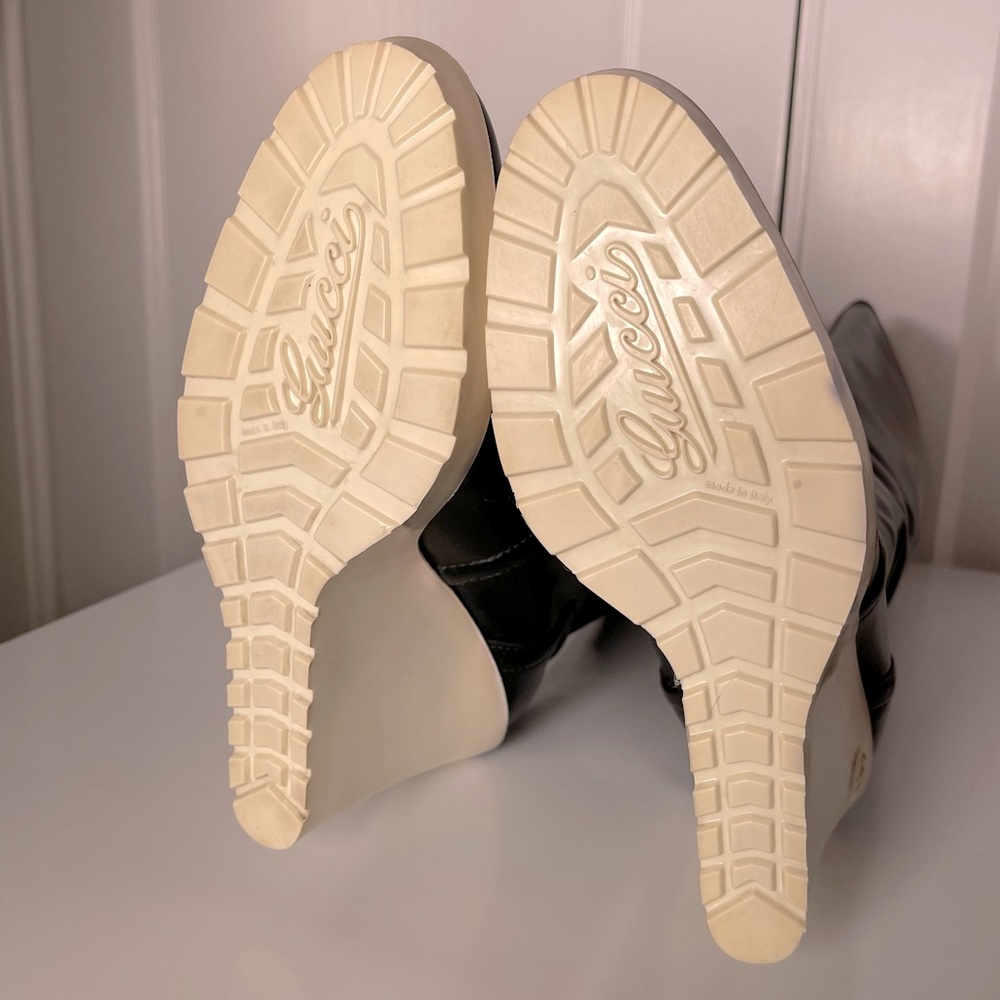 Gucci Patent Leather Boots - Picture 3 of 16